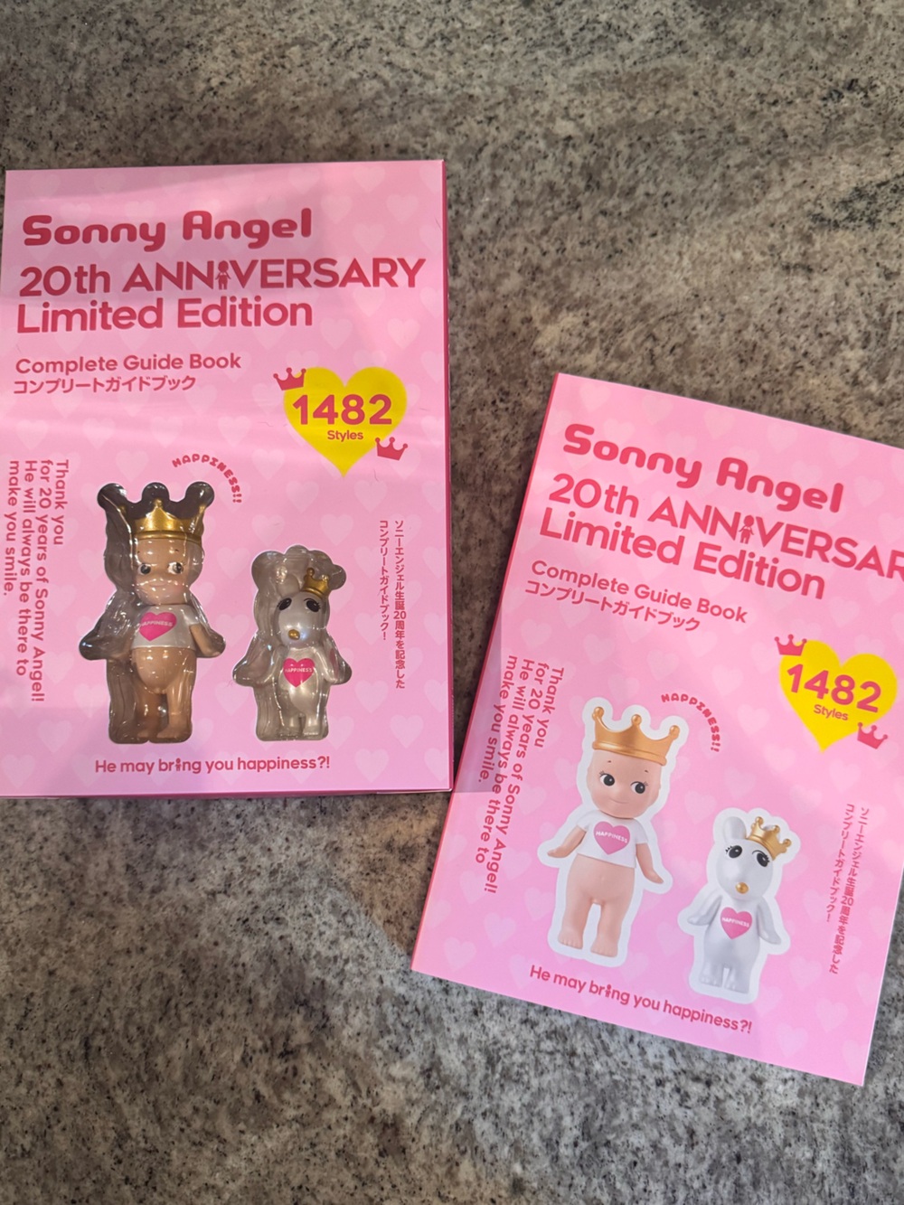 Sonny Angel 20th Anniversary book and dolls